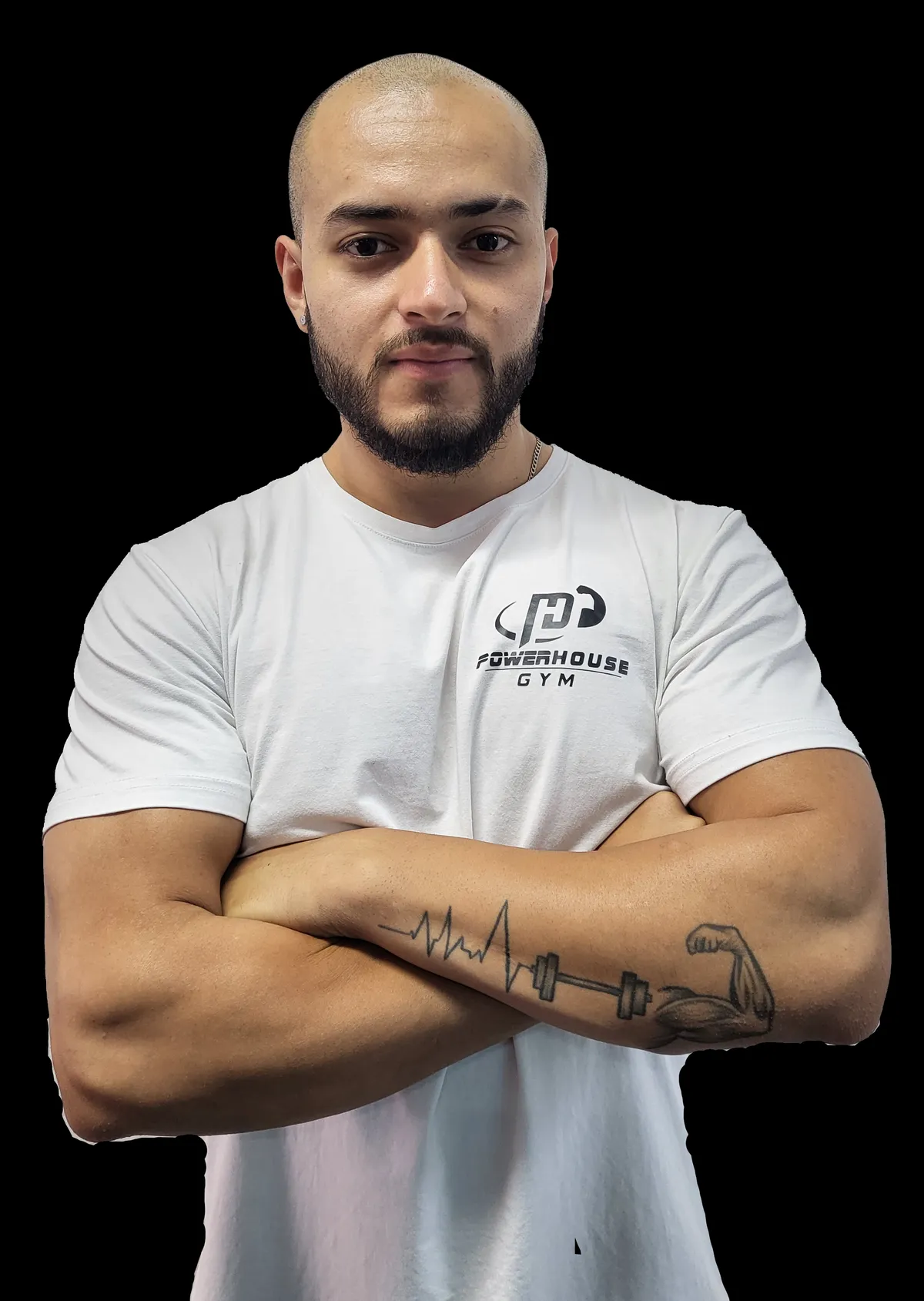 Brayan Molina, entrenador personal en PowerHouse Gym Manizales, especialista en composición corporal y culturismo natural