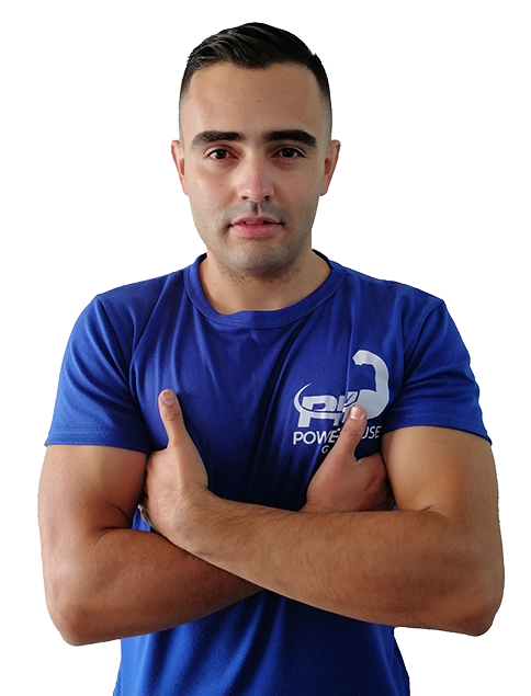 Harold Giraldo, preparador físico en PowerHouse Gym Manizales, especialista en entrenamiento funcional y musculación